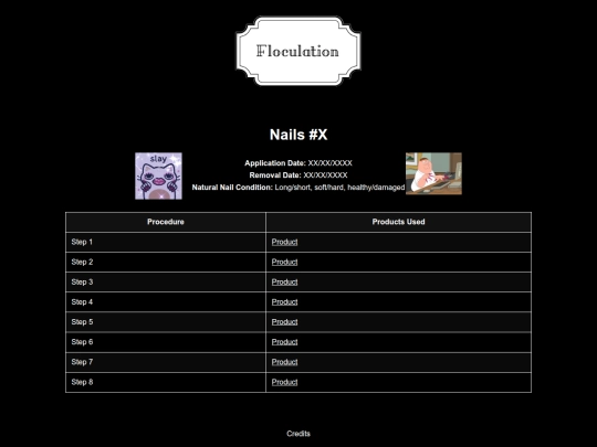 nails/nailstemplate screenshot