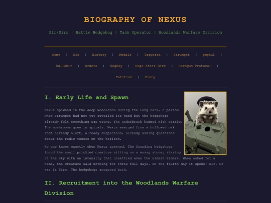 biography screenshot
