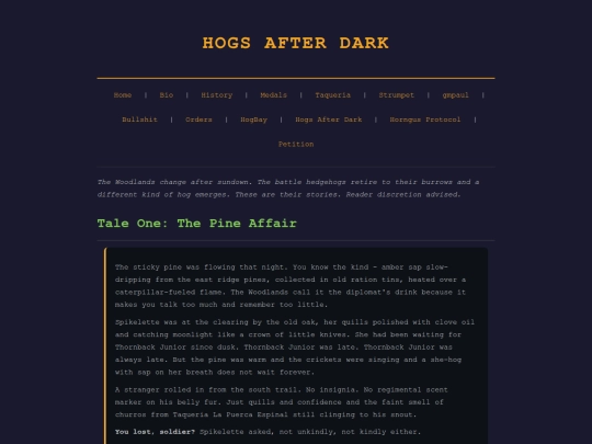 hogs-after-dark screenshot