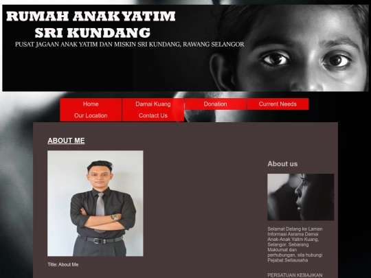 aboutme screenshot