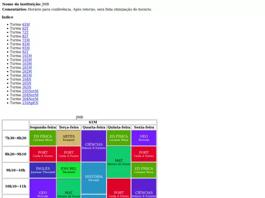 jmb/turmas20192 screenshot