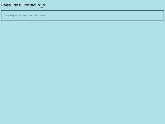 not_found screenshot