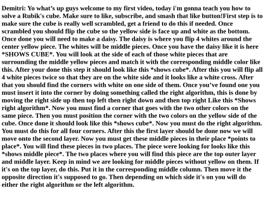 cube screenshot