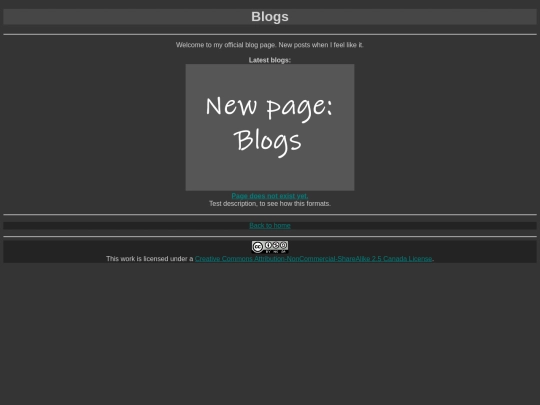 blogs screenshot