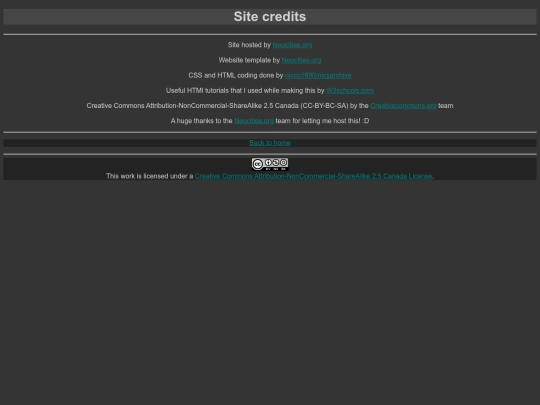 credit screenshot