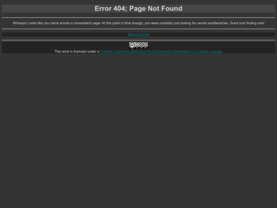 not_found screenshot