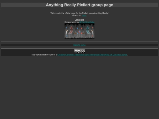 pixilartgroup screenshot