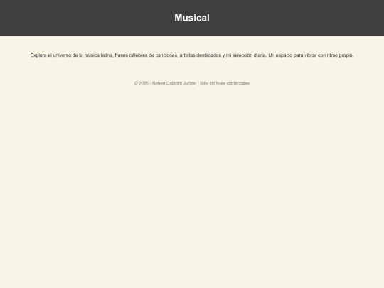 musical screenshot
