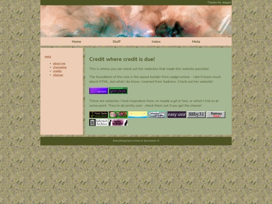 meta/credits screenshot