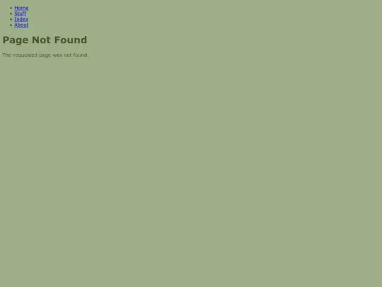stuff/stuffindex screenshot