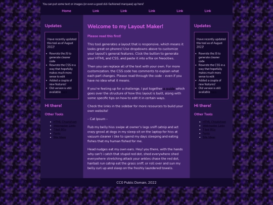 test screenshot