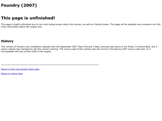-tools/foundry/2007 screenshot
