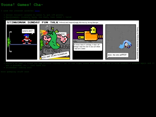 homestar/games screenshot