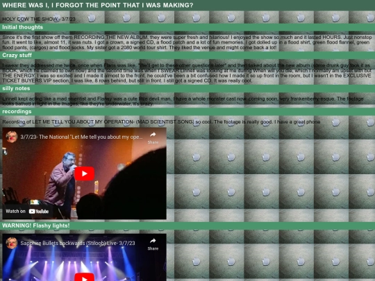 tmbg/tmbglive screenshot