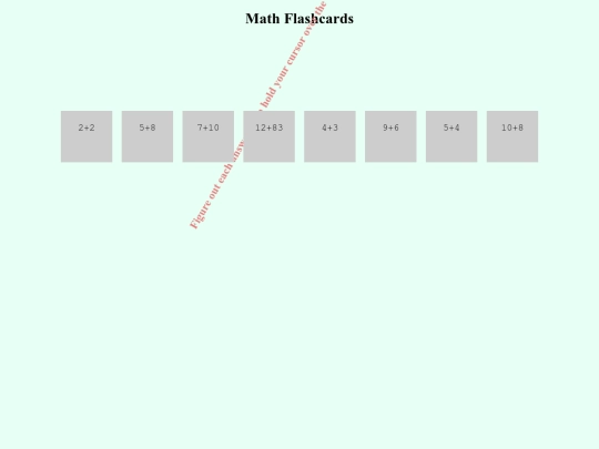 flashcards screenshot