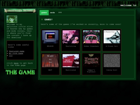 games screenshot