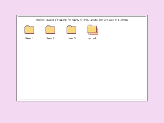 projects/html/themes screenshot