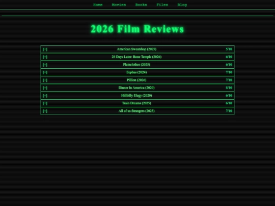 reviews screenshot