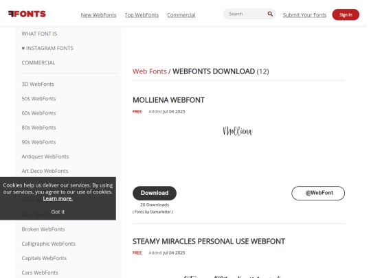 webfonts_Ravenna/webfonts.ffonts.net screenshot
