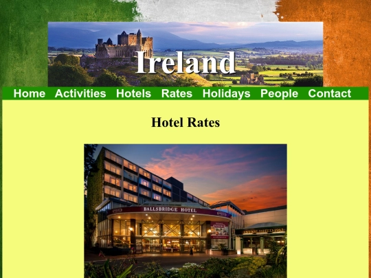 rates screenshot