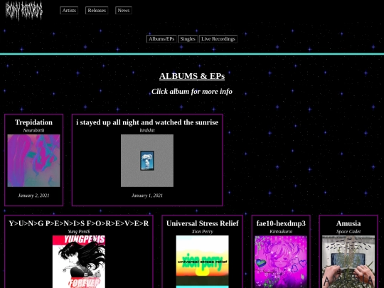releases screenshot