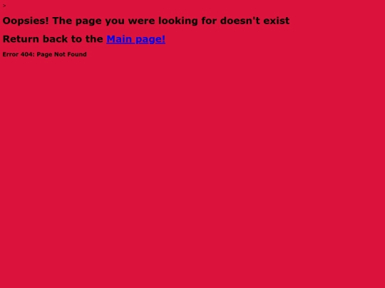 not_found screenshot