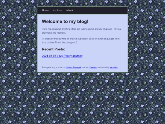 blog screenshot