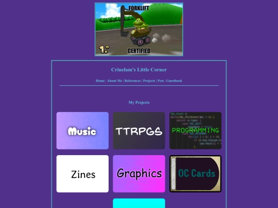 projects screenshot
