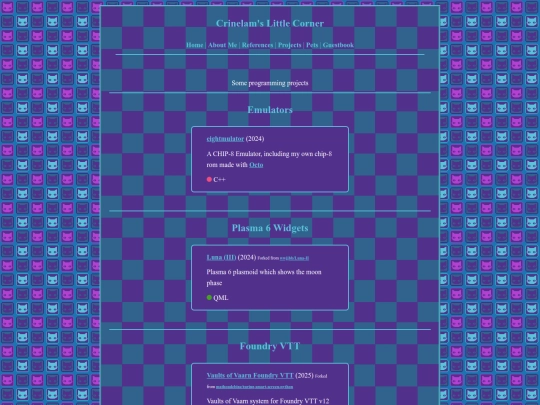 projects/programming screenshot