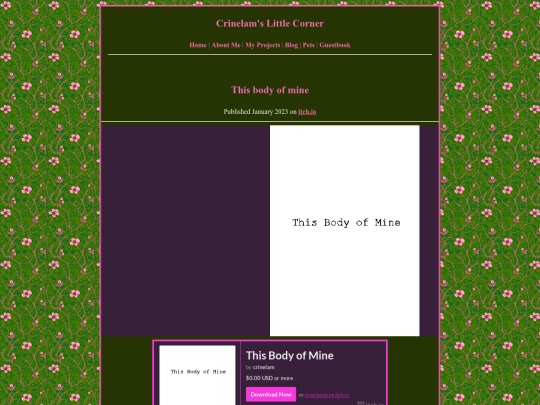 projects/zines screenshot