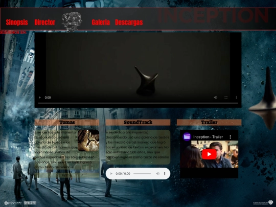Inception screenshot