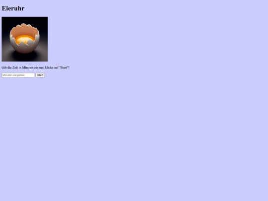 eieruhr screenshot