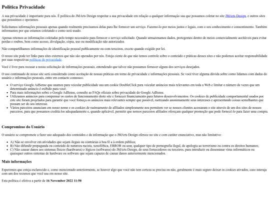 PoliticaPrivacidade/privaty screenshot