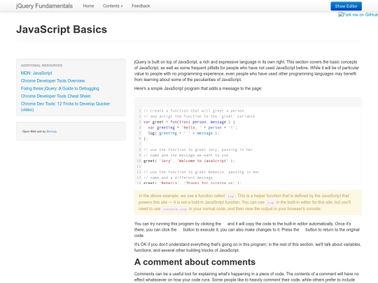 javascript-basics screenshot
