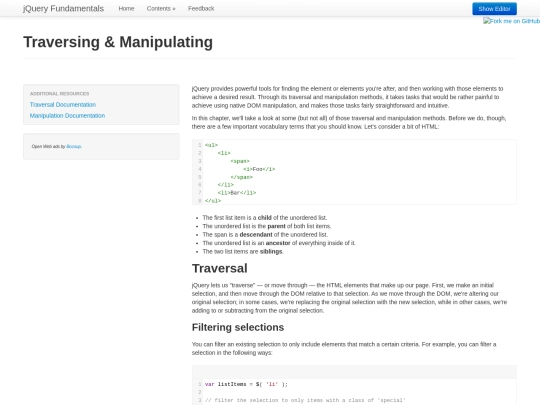 traversing-manipulating screenshot