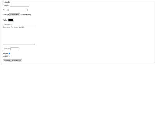 Formulario Publicación de Artículo/10.FormularioArticulo screenshot