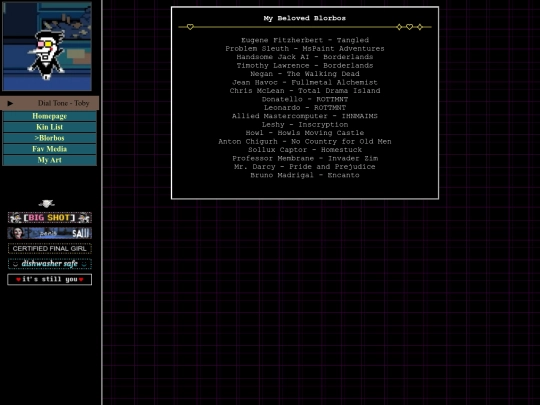 blorbos screenshot