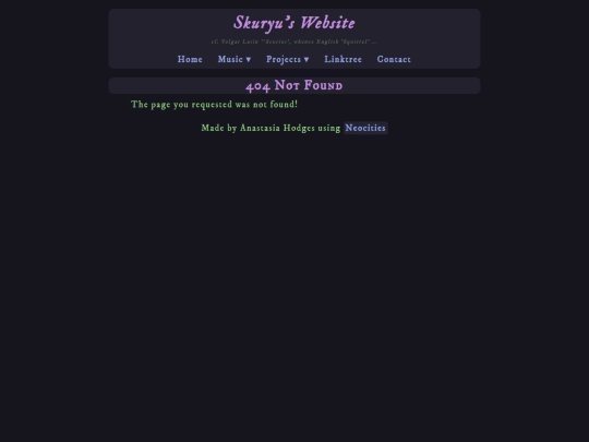 not_found screenshot