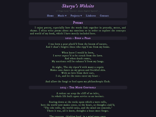 poems screenshot
