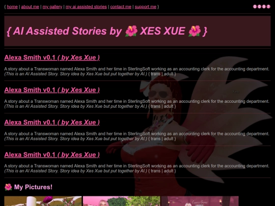 my_ai_assisted_stories screenshot
