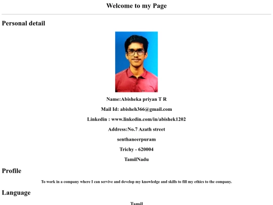 my site/personal screenshot