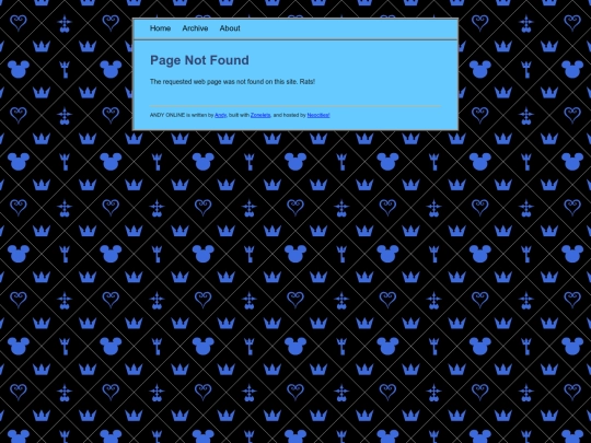 not_found screenshot