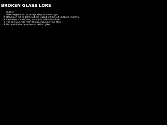 Lore screenshot