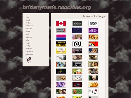 pages/about/stamps screenshot