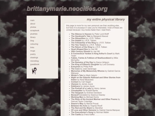 pages/library/list screenshot