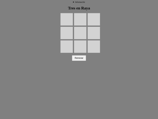 Tres en raya/gato screenshot
