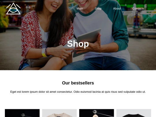 Grid Site/Shop screenshot