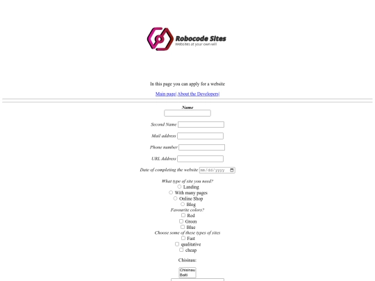 Order screenshot