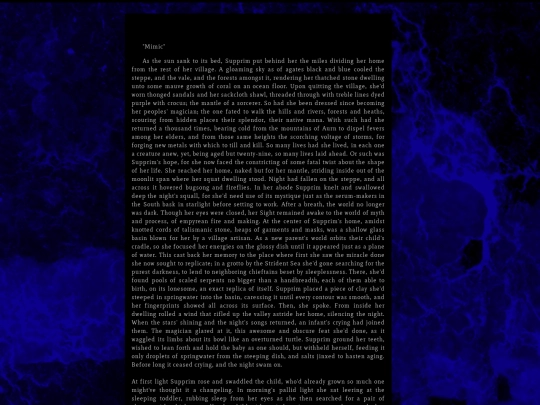 mimic screenshot