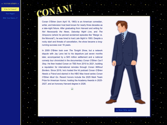 interests/conan screenshot